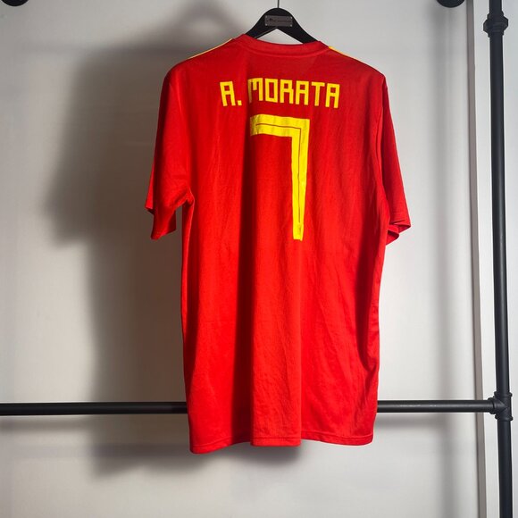 Adidas Spain soccer jersey asian size 3XL (like US XL) - Picture 2 of 2